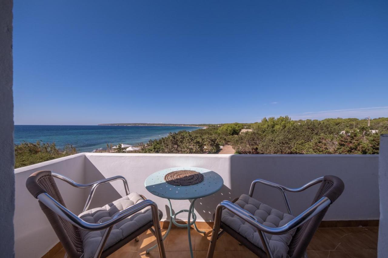 Hostal Aigua Clara Playa de Migjorn Exterior foto